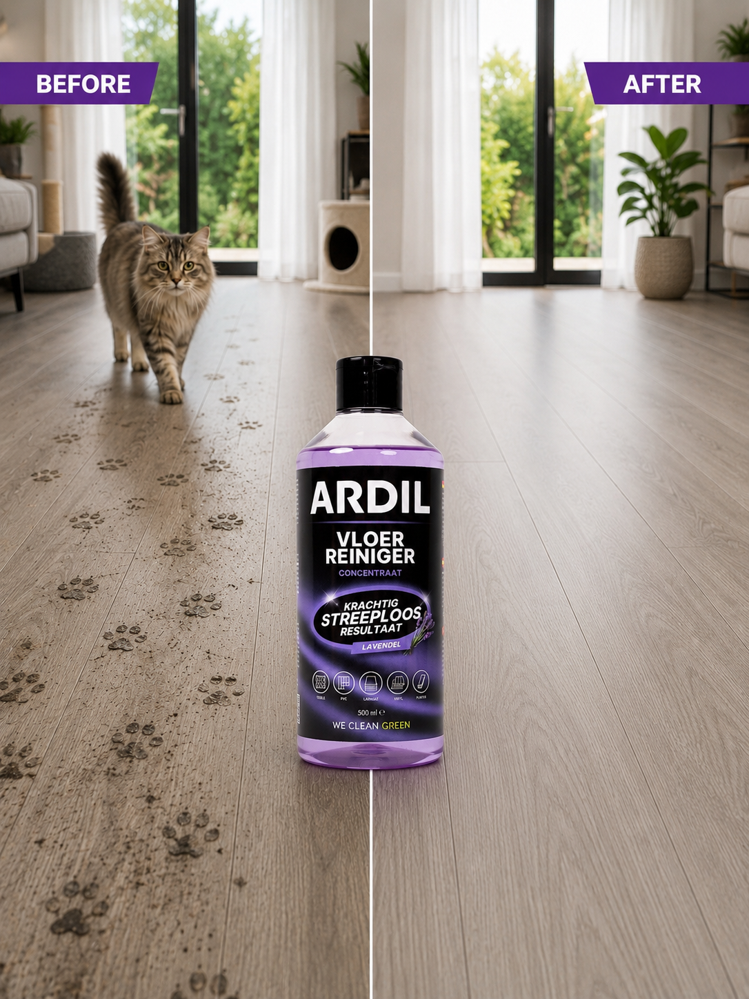 ARDIL Vloerreiniger Concentraat Lavendel